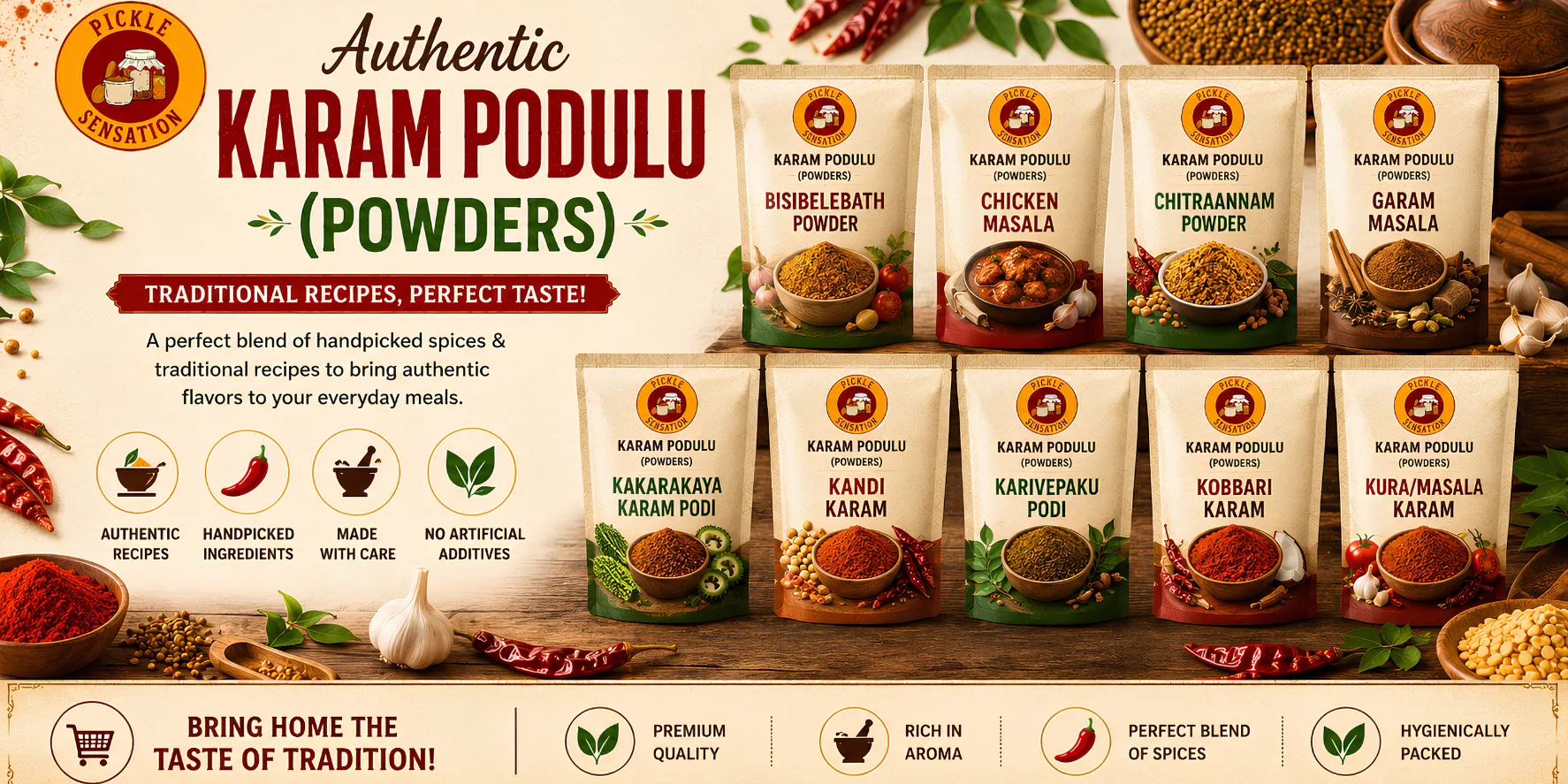 Best Karam Podulu Near Me, Homemade Andhra Karam Podi, Andhra Karam Podulu Online, Best Homemade Karam Podi, Buy South Indian Karam Podi Online