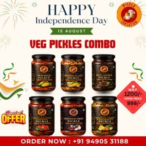 Pickle Sensations Independence Day Veg Pickles Combo Offer 2026